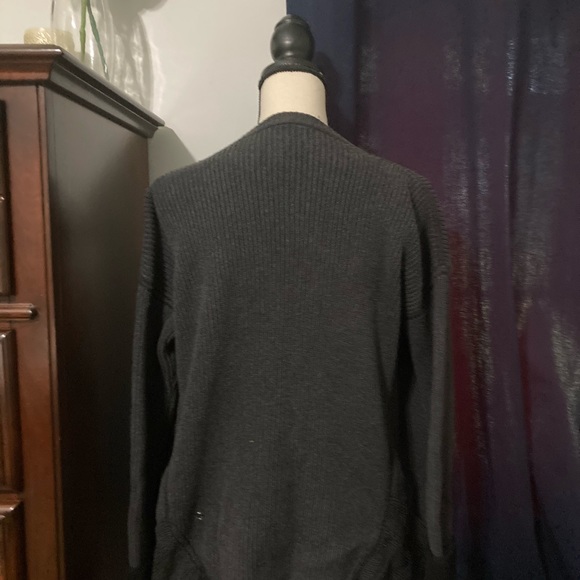 Dark gray lululemon cardigan - Picture 2 of 2